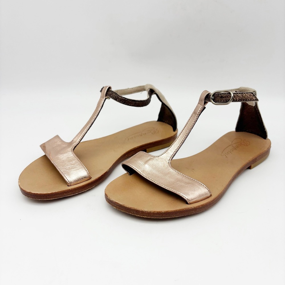 Bonpoint Rose Gold Sandals Size 29/US 12.5